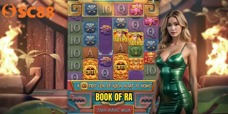 Book of Ra SC88 | Phiêu Lưu Ai Cập – Chinh Phục Kho Báu Vàng