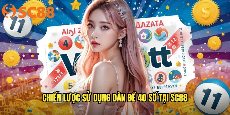 Chiến lược sử dụng Dàn đề 40 số tại sc88